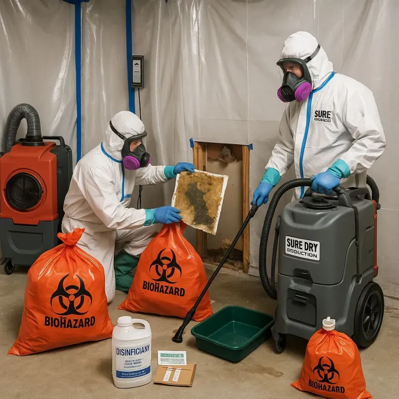 Contaminated Water Handling Protocols process in Maple Bluff, WI
