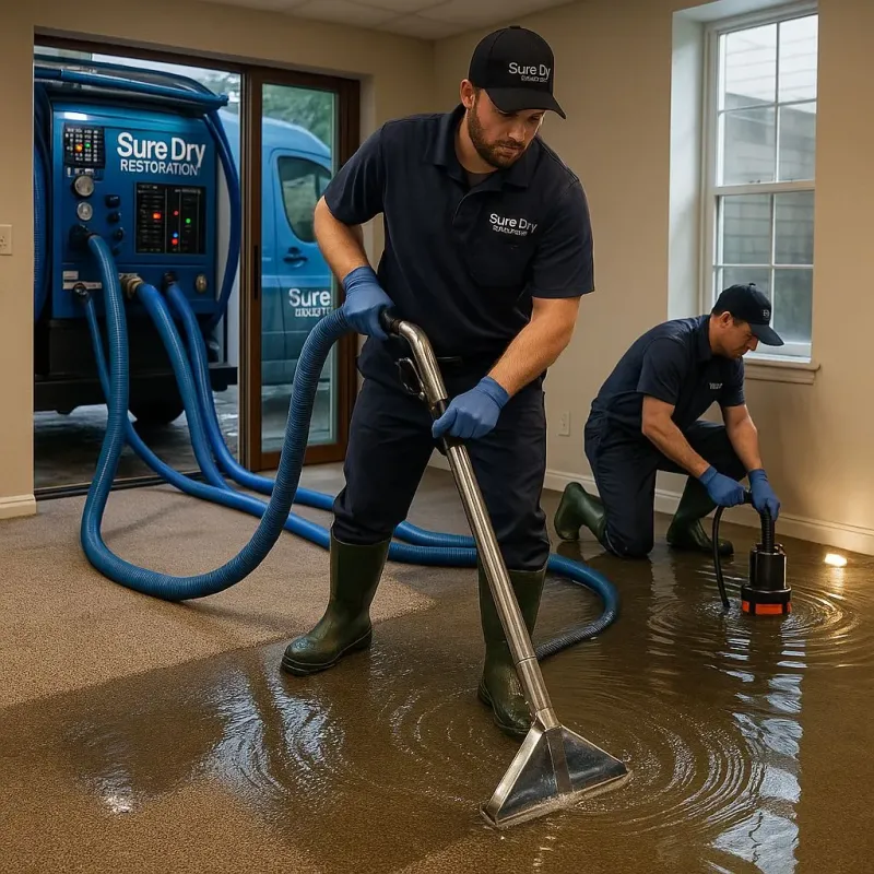 Water Extraction and Removal process in Maple Bluff, WI